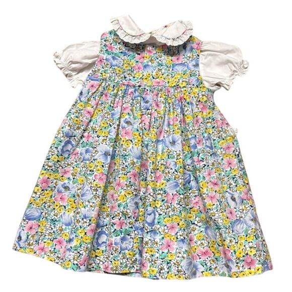 pink, blue, and‎ yellow hues. 2 buttons  20” L 10” Chest - Picture 3 of 12